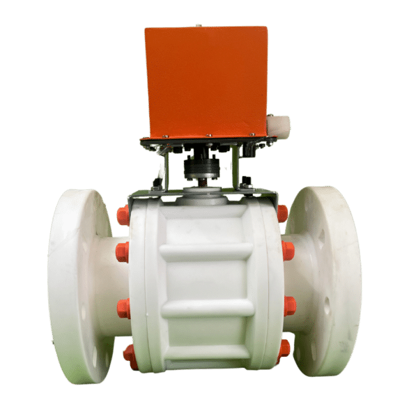 electric actuated pp ball valve